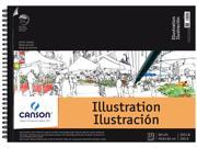 Canson C200006121 18 in. x 24 in. Artist Series Illustration Wire Bound Pad 15 Sheet