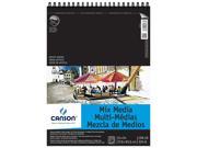 Canson C200006187 11 in. x 14 in. Artist Series Mixed Media Wire Bound Pad 20 Sheet