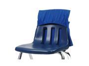 Seat Sack 00101 Elastic Back 12 in. 17 in. Seat Sack Blue Pack of 2