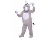 Forum Novelties 214474 Donkey Plush Adult Costume Gray Standard