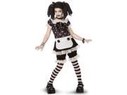 Palamon Gothic Rag Doll Child Tween Costume Tween 12 14