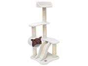 Majestic Pet Products 788995780519 47.5 in. Bungalow Cat Tree Sherpa