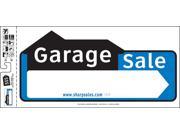 Hy ko SSP 202 10 in. X 22 in. Garage Sale Sign Pack of 3