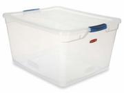 Rubbermaid 3Q3200CLMCCLR 71 Quart Basic Container Pack Of 4