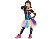 Costumes for all Occasions FW112591TL Funky Punky Bones Tdlr Lg 3t 4