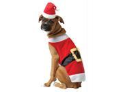 Costumes For All Occasions GC5027XL Pet Costume Santa