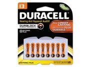 Duracell DA13B8ZM09 Button Cell Lithium Battery No.13 8 Pk