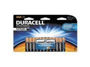 Duracell QU2400B12Z CopperTop Alkaline Batteries with Duralock AAA 12 Pk