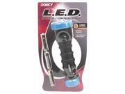 Dorcy 412958 45 Lumen LED Rubber Flashlight with 3 AAA Batteries