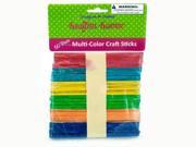 Multi color craft sticks Case of 50