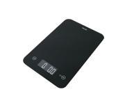 American Weigh Scales ONYX 5K BK Thin Digital Kitchen Scale Blk