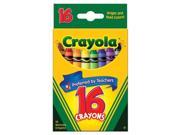 Crayola Llc 16 Count Original Crayons 52 3016