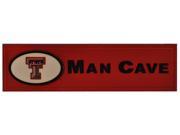 Adventure Furniture C0563 Texas Tech Texas Tech University Man Cave Plaque