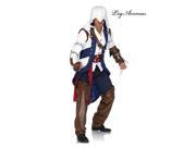 Leg Avenue LAAS85172 SM Mens Assassins Creed Connor Costume Size Med Large