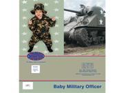 Dress Up America Baby Military Officer Costume Set 0 9 mo. 296 9M
