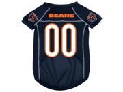 Hunter Mfg DN 303761 Chicago Bears Deluxe Dog Jersey Small