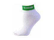 Pizzazz Performance Wear 7020 KEL S 7020 Cheer Anklet Sock Kelly Green Small
