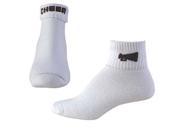 Pizzazz Performance Wear 8000 BLK S 8000 Flip Down Cheer Sock Black Small