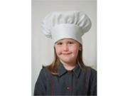 Dress Up America White Chef Hat kids closes with Velcro one size fits most kids H215