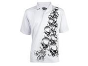 Tattoo Golf P016 3XW The OB High Performance Polo White 3X Large