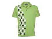 Tattoo Golf P031 SG The Green Monster High Performance Polo Green Small