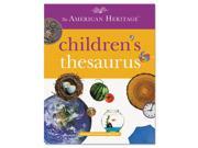 Houghton Mifflin 1472086 American Heritage Childrens Thesaurus Hardcover 288 Pages