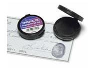 Baumgartens 38010 Fingerprint Ink Pad 1.6 x 1.6 x 0.5 Black Ink