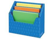 Fellowes 3381001 Folder Holder with Compartment Organizer 12.5 x 9 x 5.63 Blue