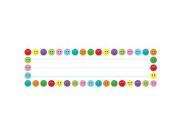 HYGLOSS PRODUCTS INC. HYG45430 SMILEY NAME PLATES 36PK