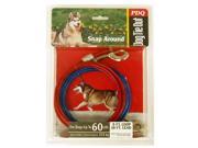 Boss Pet Products Q2515 000 99 10 ft. Large Dog Snap Around PDQ Tie Out