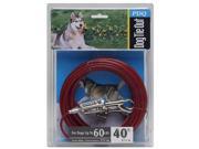 Boss Pet Products Q3540 SPG 99 40 ft. Large Dog Cable Tie Out