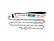 GameWear CLL MLB LOD L Los Angeles Dodgers Large Baseball Leather with 3.5mm Chain Leash