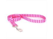 Yellow Dog Design PST106LD Pink and Pink Stripe Lead - 1 in. x 60 in. Yellow Dog Design PST106LD Pink and Pink Stripe Lead - 1 in. x 60 in.