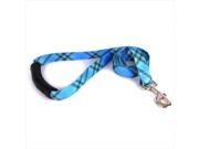 Yellow Dog Design BUK105LD EZ 3 4 in. x 60 in. Blue Kilt EZ Lead