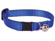 Lupine Inc 17527 .5 in. X 8 in. 12 in. Adjustable Blue Safety Cat Collar With Bell