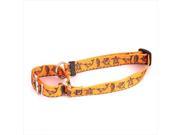 Yellow Dog Design M TRO100XS Tribal Seas Orange Martingale Collar Extra Small