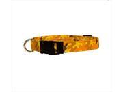 Yellow Dog Design CMO100C Orange Camo Standard Collar Cat