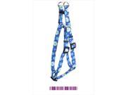 Yellow Dog Design SI PPS103L Purple and Pink Stripes Step In Harness Large