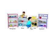 Jonti Craft 0406JCWW180 Toddler Refrigerator Black