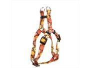 Yellow Dog Design SI AFL101S Autumn Flowers Step In Harness Small