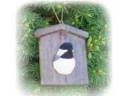 Songbird Essentials Chickadee House Ornament