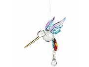 Woodstock Chimes Fantasy Glass Hummingbird Summer