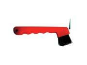 Partrade 245855 222737 Hoof Pick With Brush 7 Red