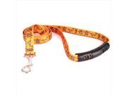 Yellow Dog Design TRO105LD EZ 3 4 in. x 60 in. Tribal Seas Orange EZ Lead