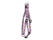 Yellow Dog Design SI BHPP100XS Bohemian Paisley Purple Step In Harness Extra Small