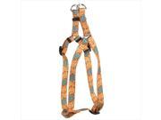 Yellow Dog Design SI LRT103L Leather Rose Teal Step In Harness Large