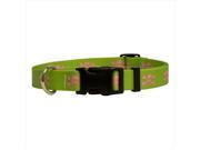 Yellow Dog Design GPS100TC Green and Pink Skulls Standard Collar Teacup