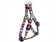 Yellow Dog Design SI XOXO102M Hugs and Kisses Step In Harness Medium