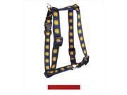 Yellow Dog Design H RED104XL Solid Red Roman H Harness Extra Large