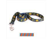 Yellow Dog Design TSOT106LD 1 in. x 60 in. Team Spirit Orange and Teal Lead